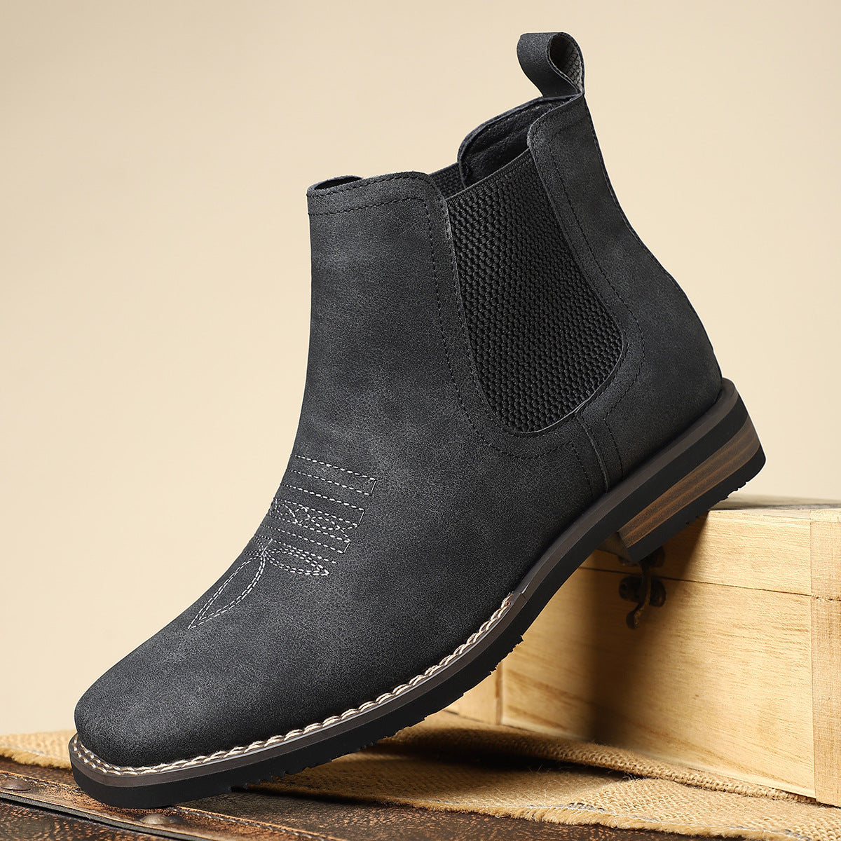 Hugo – Botas de cuero resistentes para uso diario