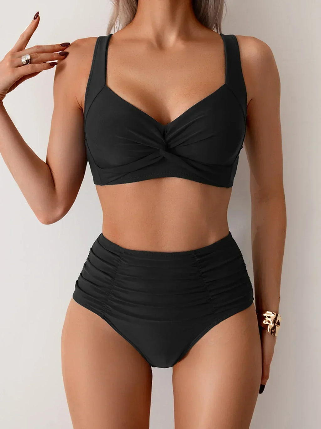 Laluna® | Conjunto de bikini de cintura alta para el verano