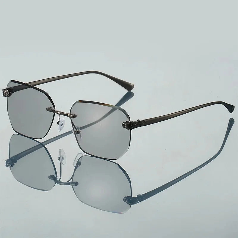 Gafas de sol con degradado de estilo Old Money