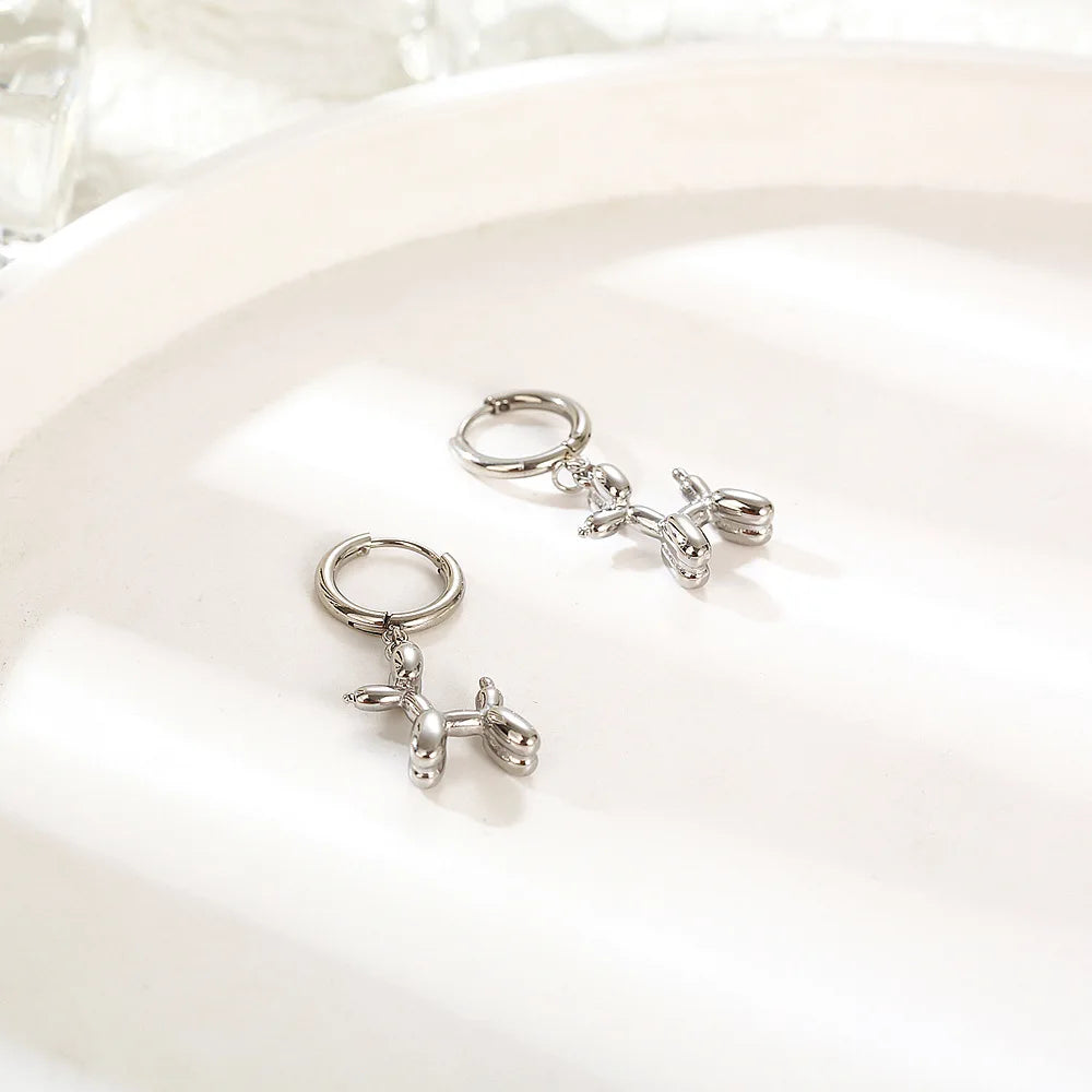 Pendientes Mini De Perro Globo