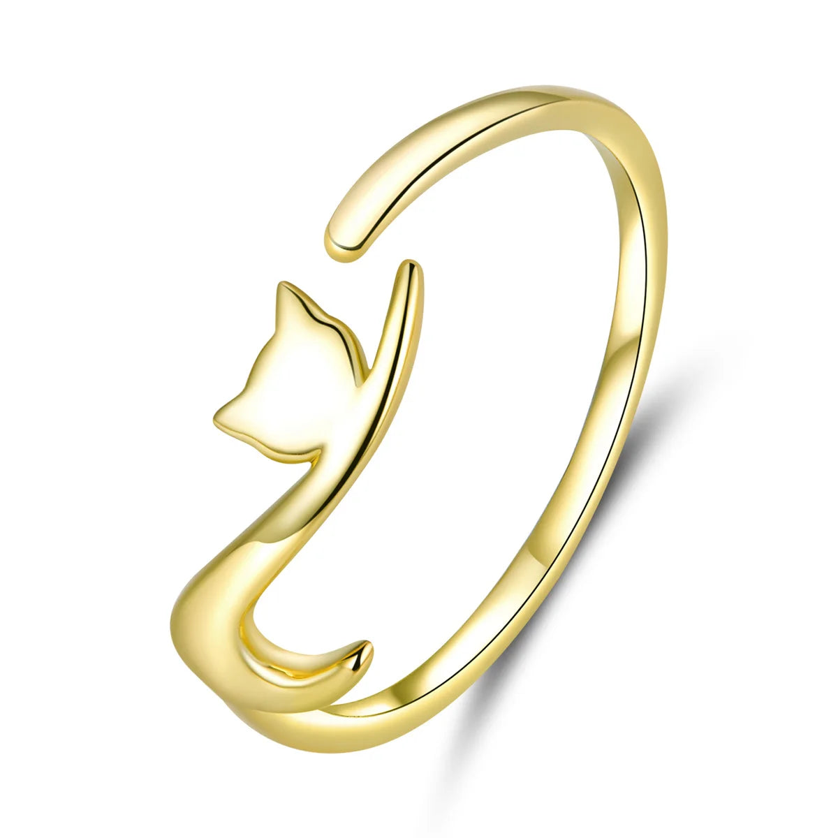 Anillo Con Gato Lindo