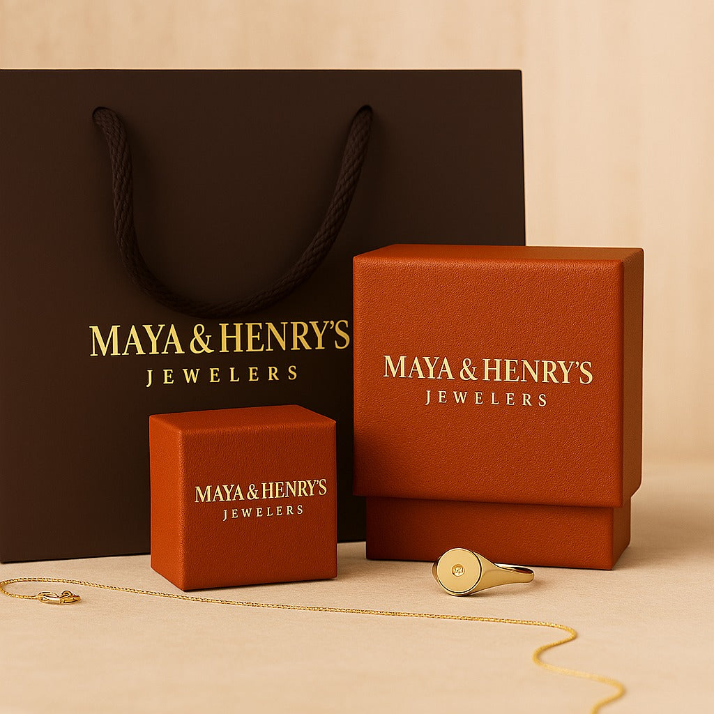 Pendientes Nadine en forma cuadrada | Oro blanco