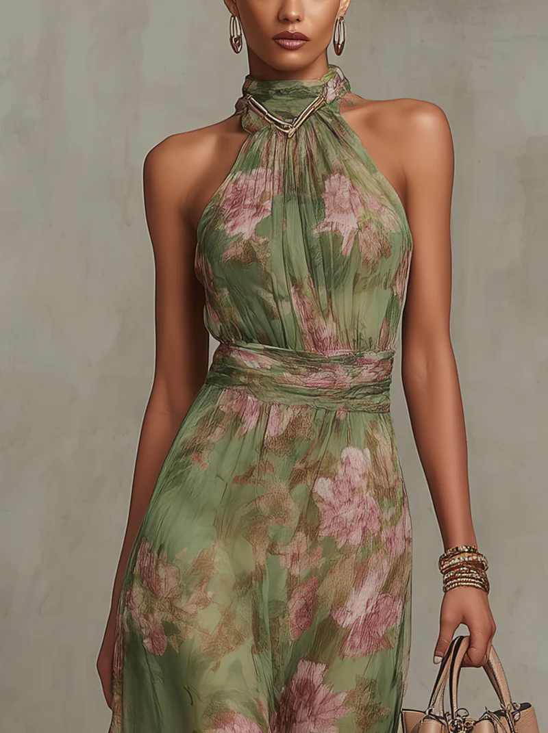 Sofía | Vestido de primavera floral elegante