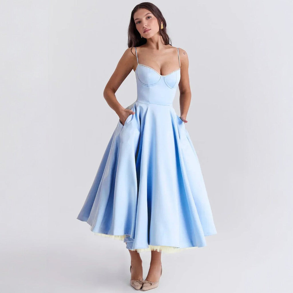 Arielle | Vestido Midi de Lujo