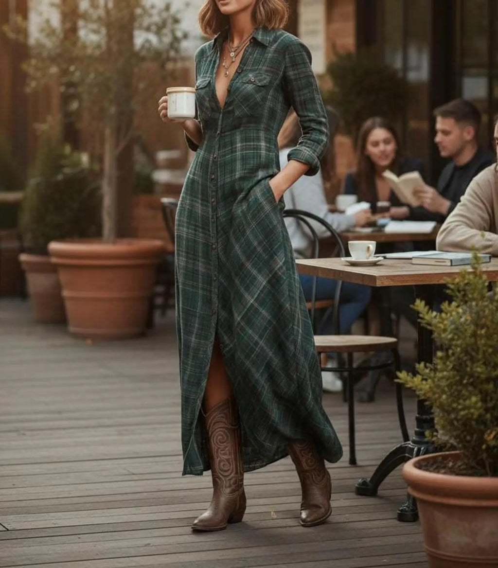 LUCIA | Maxi Vestido Atemporal Y Elegante