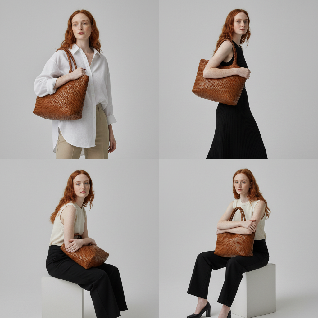 Mia Boutique™ | bolso tote trenzado