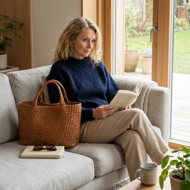 Mia Boutique™ | bolso tote trenzado