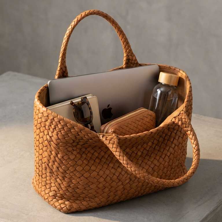 Mia Boutique™ | bolso tote trenzado