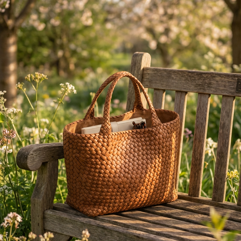 Mia Boutique™ | bolso tote trenzado