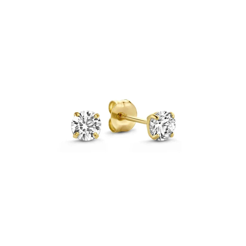Conjunto de pendientes con piedras Dara Brillane | Oro