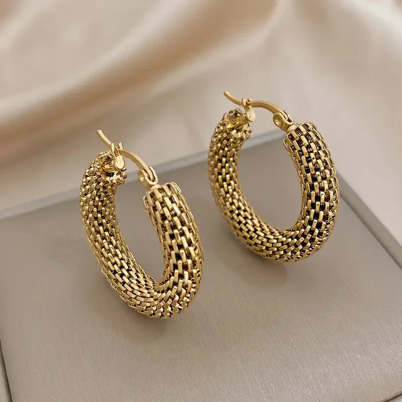 Aros dorados de marea | Oro