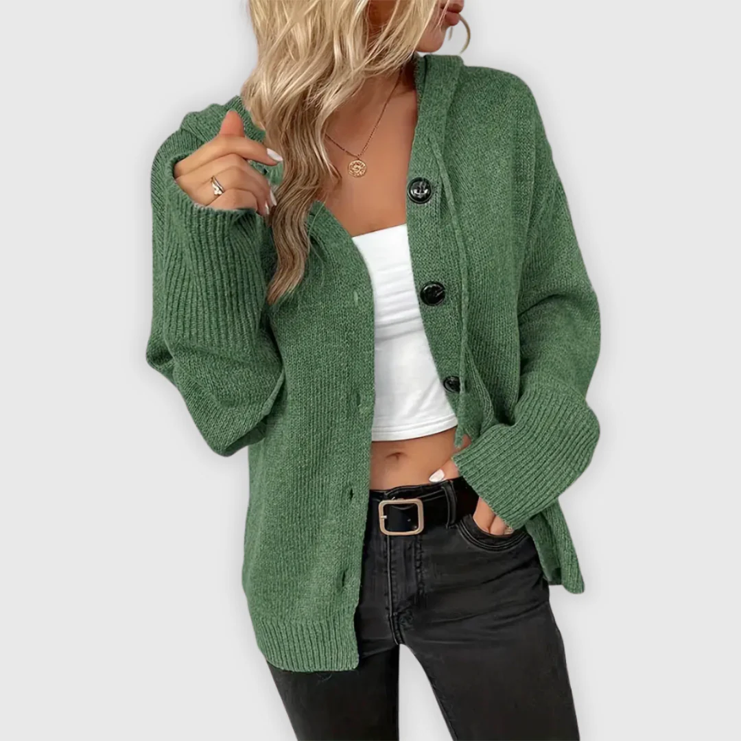 LUCILA | Suéter Con Capucha Elegante Y Sofisticada