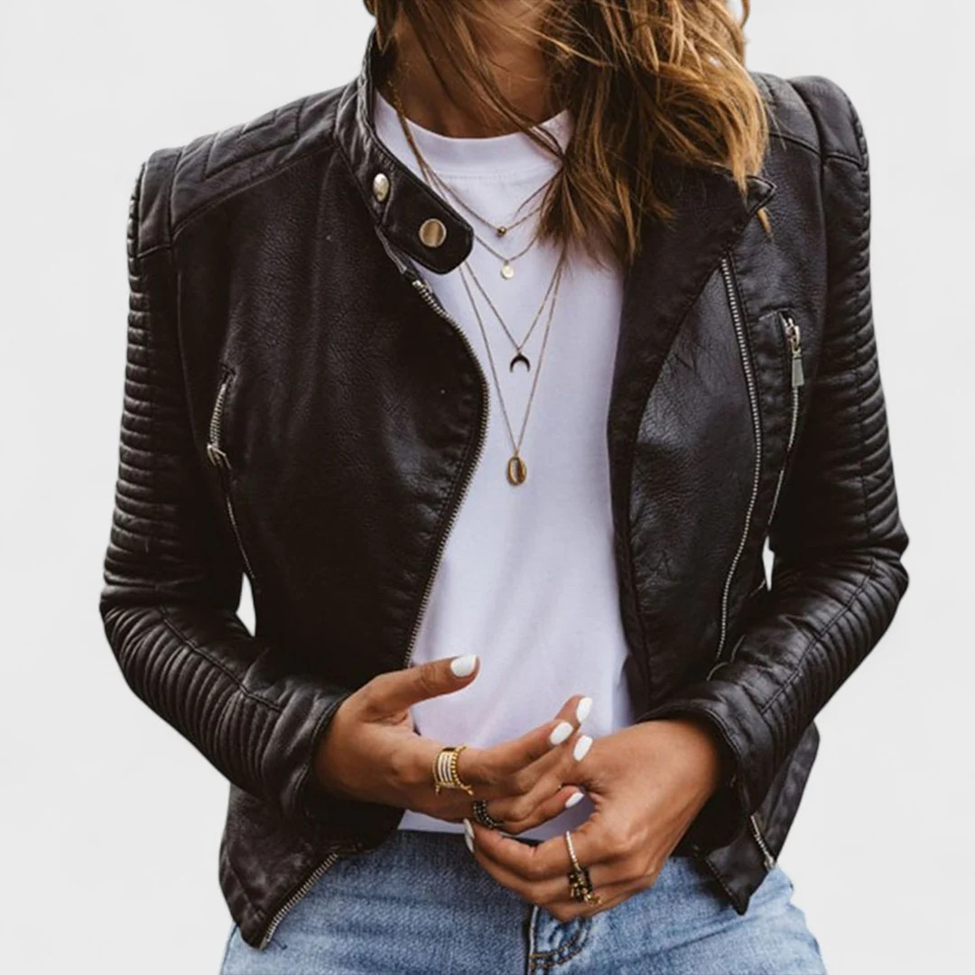 SABRINA | Elegante Chaqueta Estilo Biker
