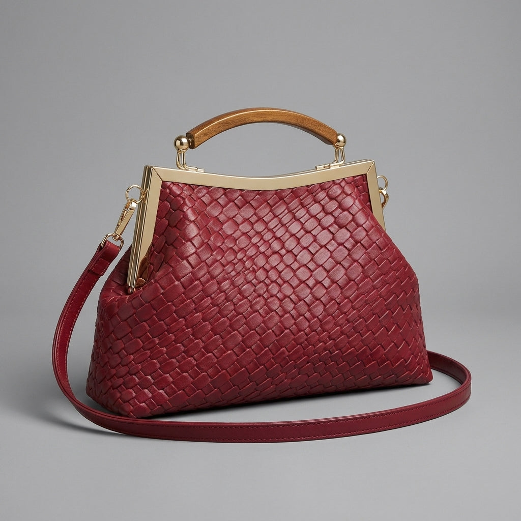 Mia Boutique | bolso trenzado con agarre