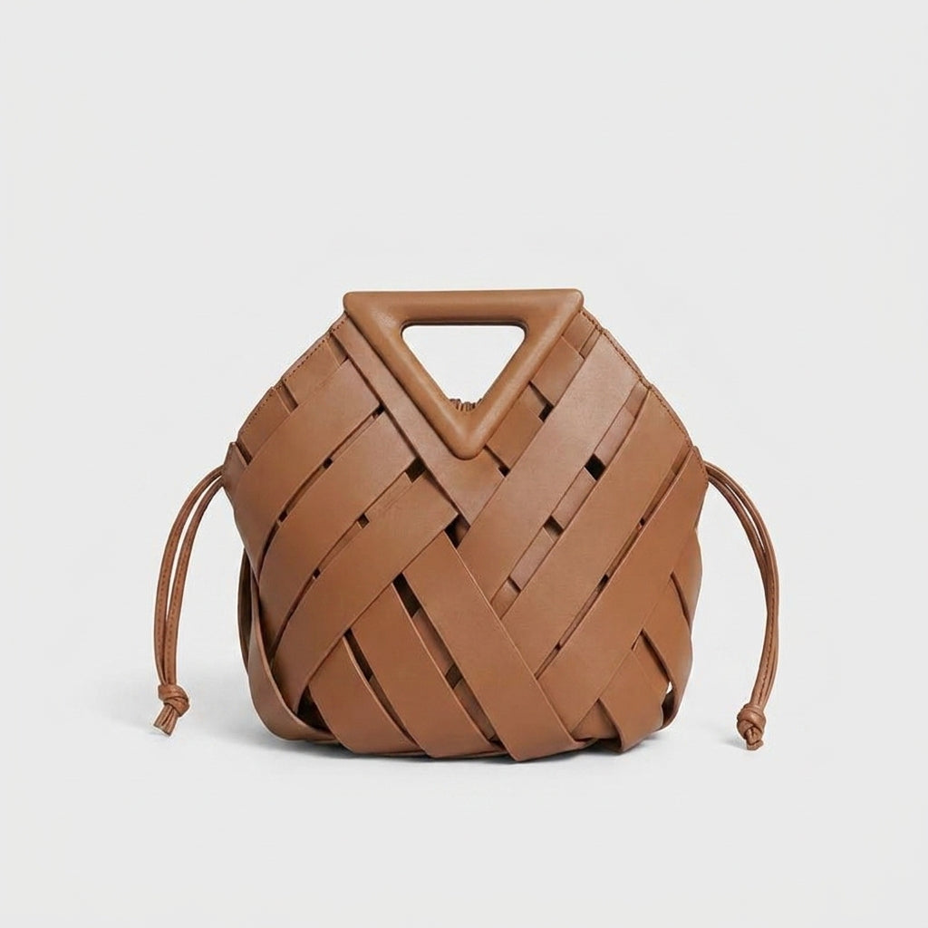 Mia Boutique™ | Bolso Artesanal de Cuero Trenzado