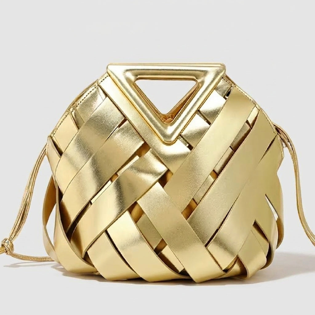 Mia Boutique™ | Bolso Artesanal de Cuero Trenzado
